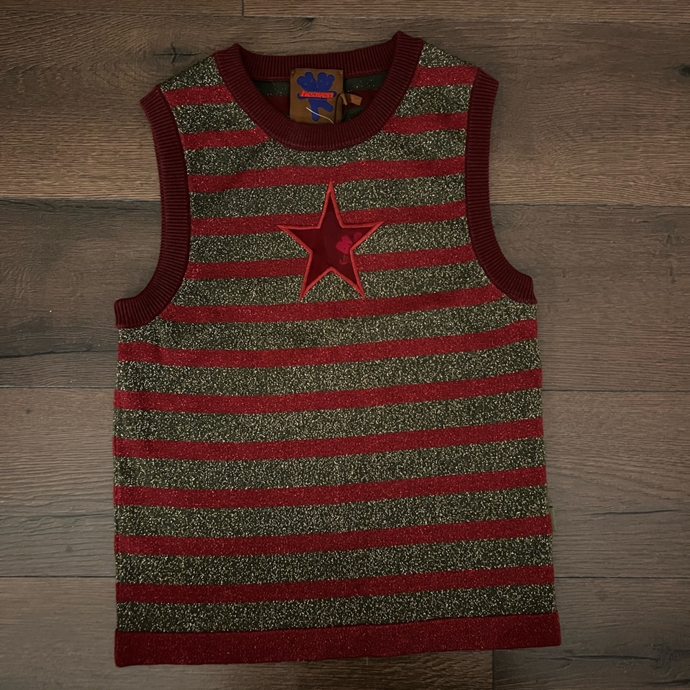 ੈ✩‧₊˚ Heaven by Marc Jacob’s Star tank top *ੈ✩‧₊˚